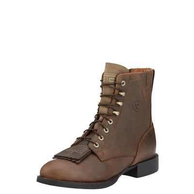 Ariat Western: Heritage Lacer II Botas Western Mujer - Marrones (AQDLB7862)